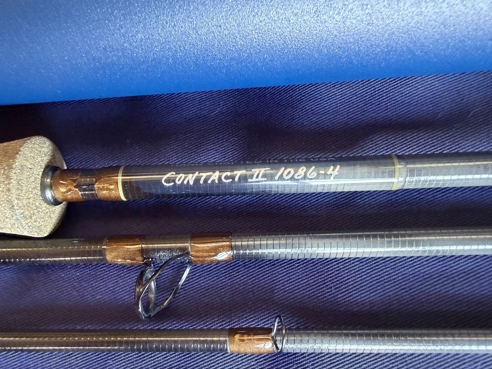 Thomas and Thomas Contact II 1086-4 10 ft 8 in 6wt 4 piece Euro Rod NEW