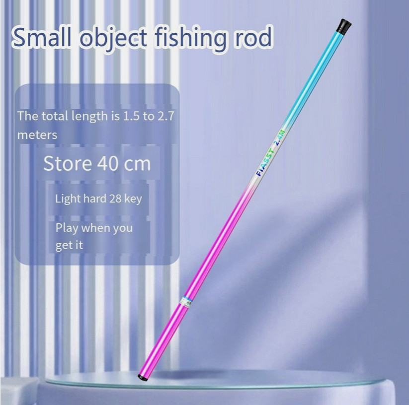 Ultralight Fishing Rod with Fiberglass Build for Stability and Lightweight