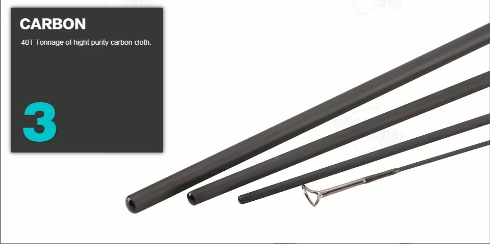 Travel Fly Fishing Rod Sea Saltwater & Freshwater Fly Fishing Rods Various