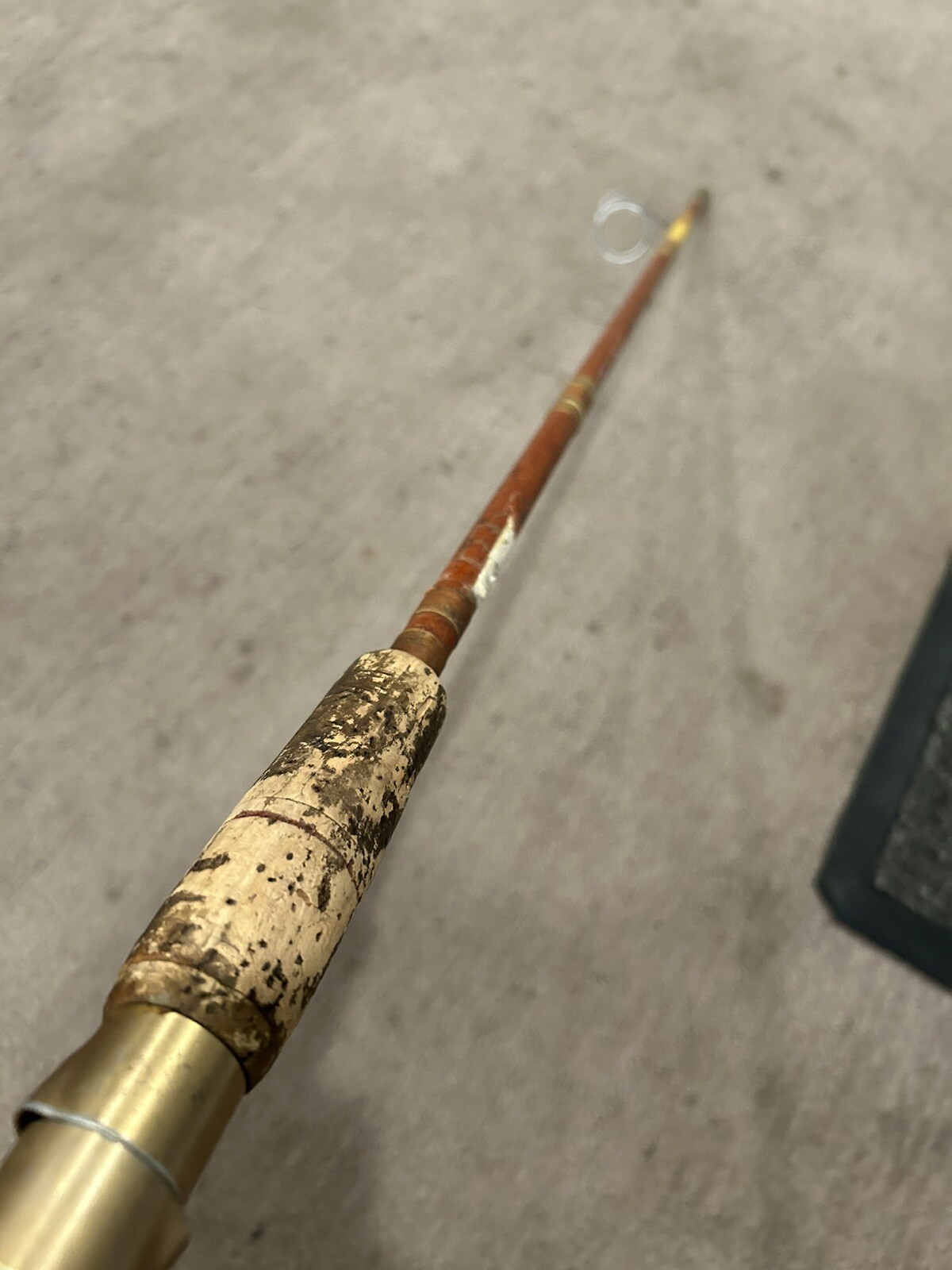 Vintage WRIGHT & McGILL Granger “Steelie” 2 Piece Spinning 8’6″ Rod Colorado US