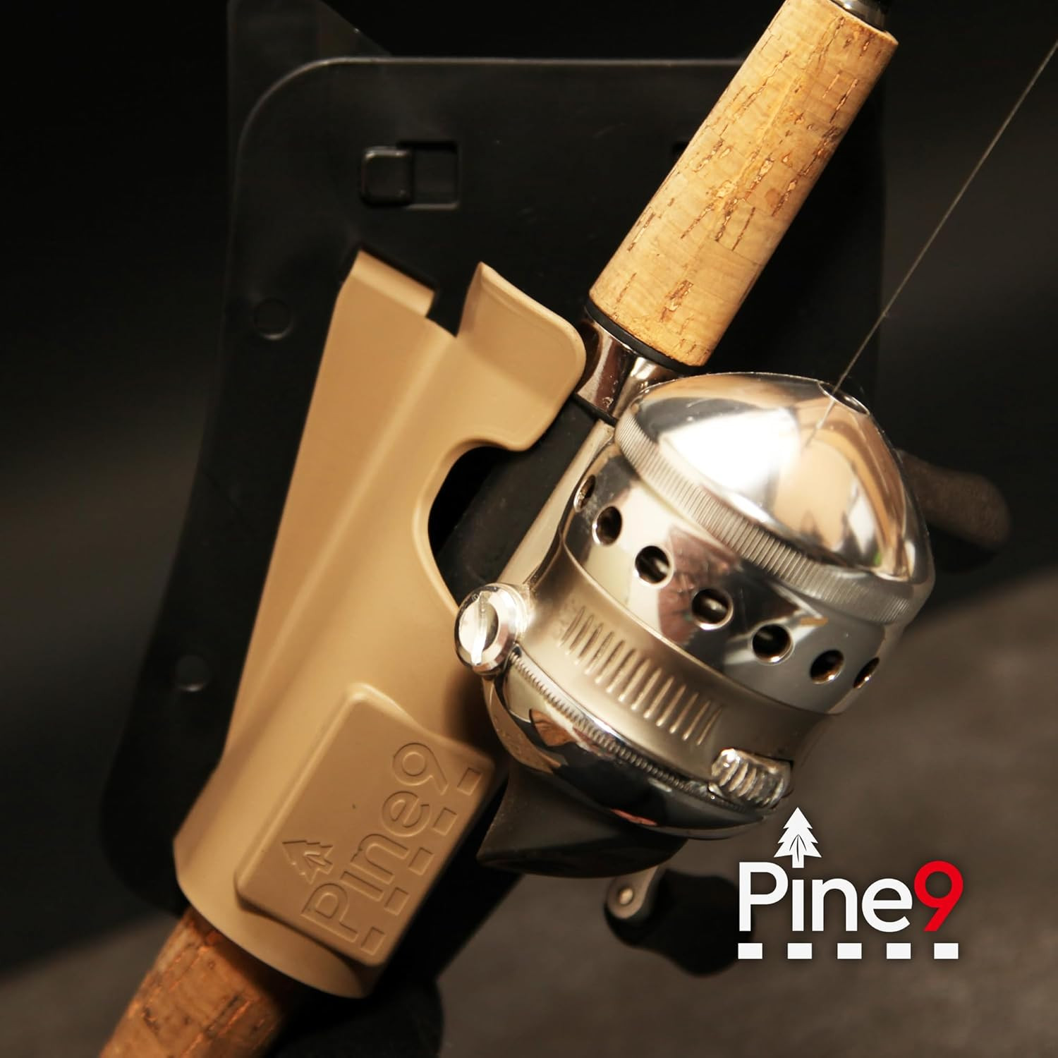 Ambie Fishing Rod Hip Holster – Patented Ambidextrous Quick-Draw Fishing Pole Ho