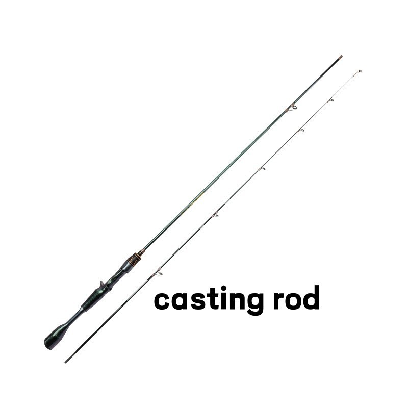 Fishing Rods Casting Spinning Rod Lure Rod Ultra light 2 Sections Pole Portable