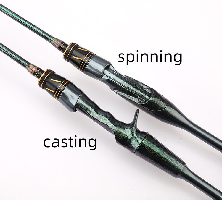 Fishing Rods Casting Spinning Rod Lure Rod Ultra light 2 Sections Pole Portable