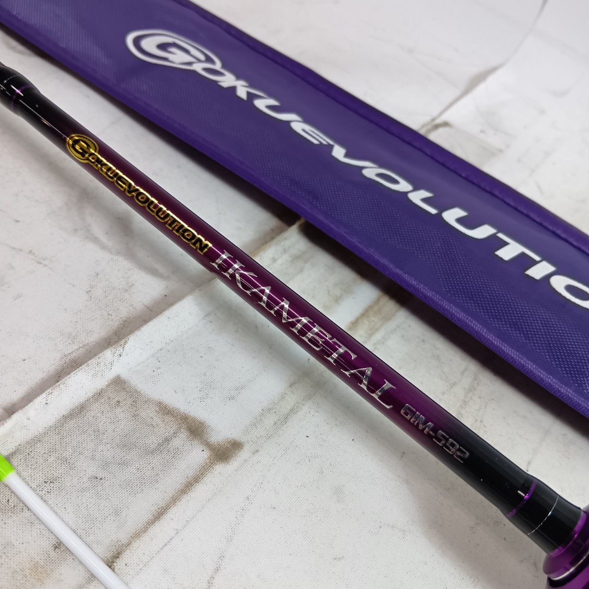 Gokuevolution GIM-592 Fishing equipment, rod, lure rod, squid metal, condition C
