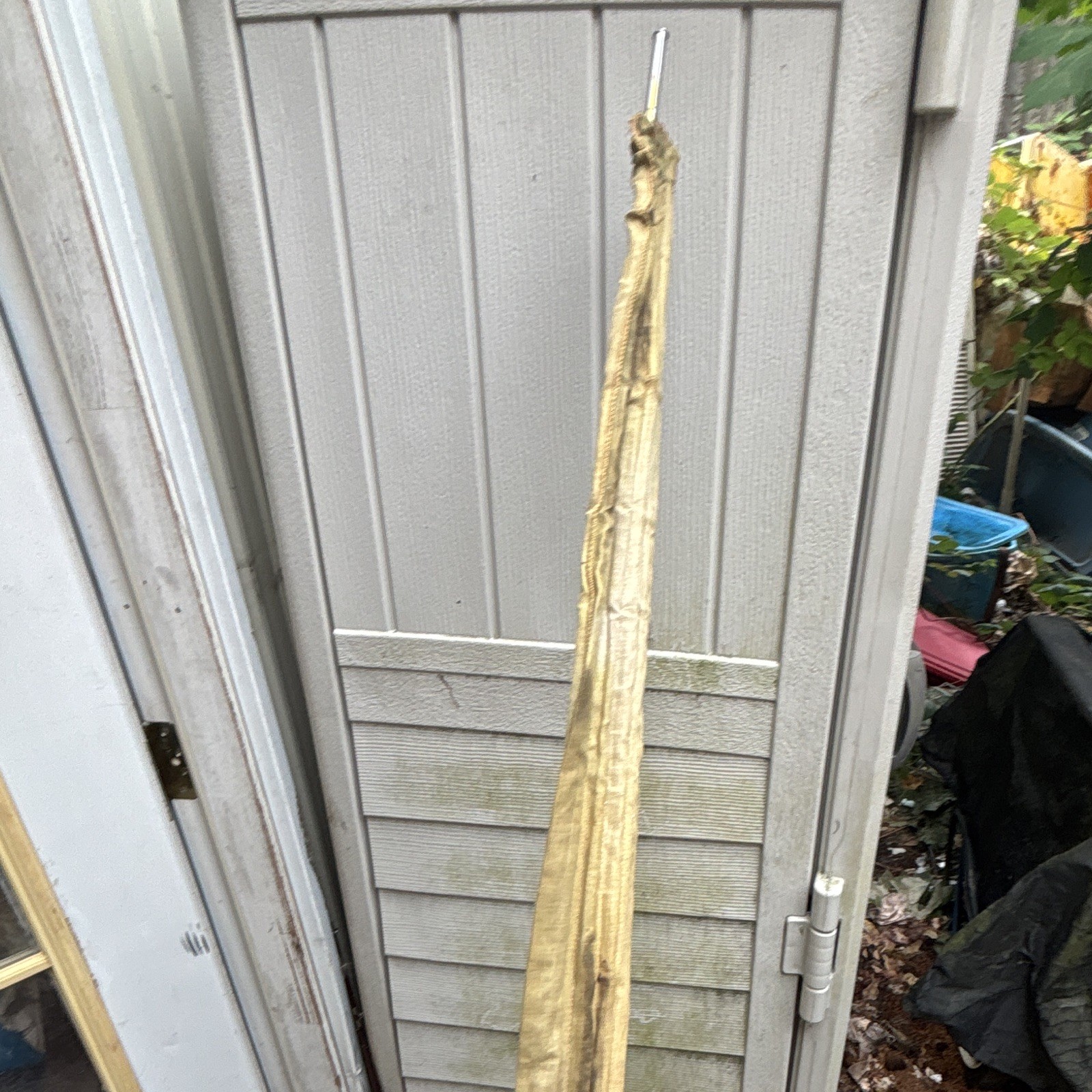 Wards Thoroughbred 9ft 4pc Split Bamboo Casting Rod never used original case