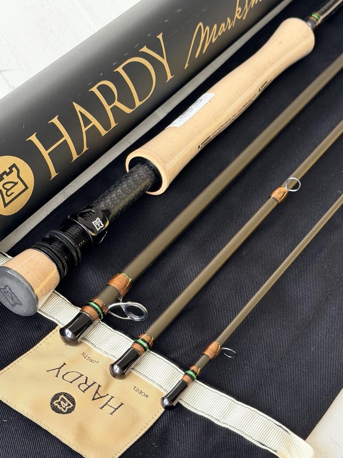 **BEAUTIFUL** 🔥NEW HARDY MARKSMAN 7wt. 9’Ft Fly Rod!! 🔥~LEGENDARY~🔥