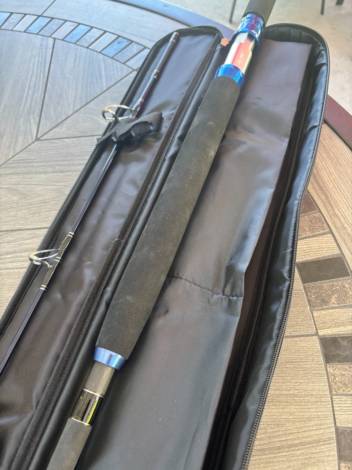 Okuma Nomad Travel Fishing Rod Spinning 3Pc Two Tips 7′ 0″ NT-S-703 L-ML 15-40