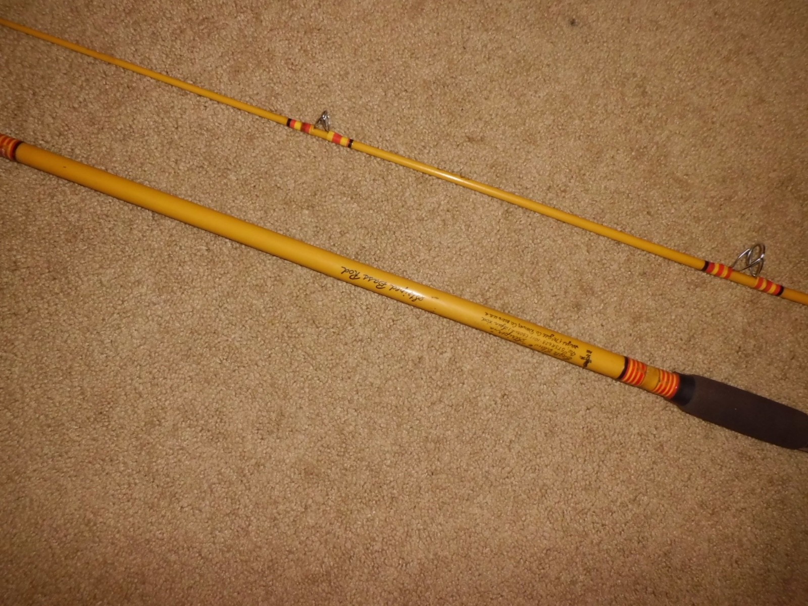 Vintage EAGLE CLAW Striper STSR623 Spinning 10′ Rod made in USA