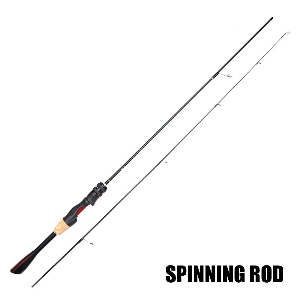 1.53m 1.65m 1.8m Fast Action Ultralight Spinning Casting Rod Carbon Fiber Pole