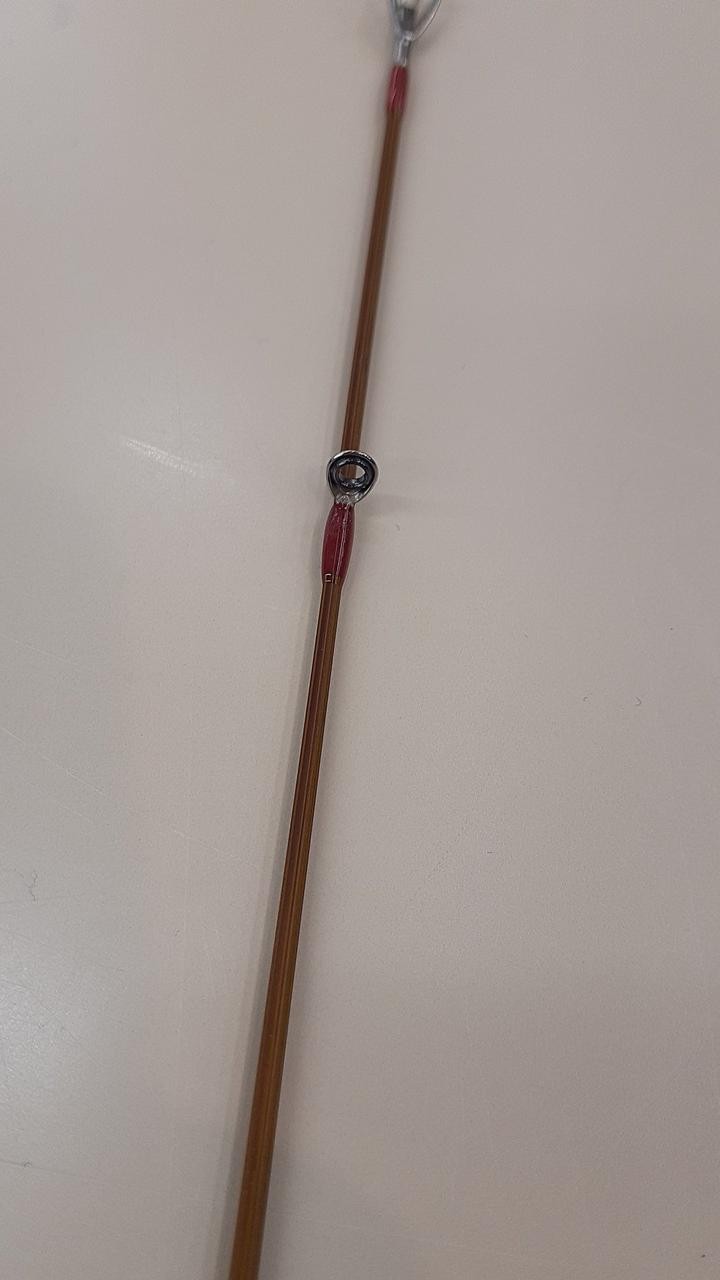 Hayashi MSC-80 Eging Rod 8ft 115g Fishing Gear with Crack in #9.10 Guide