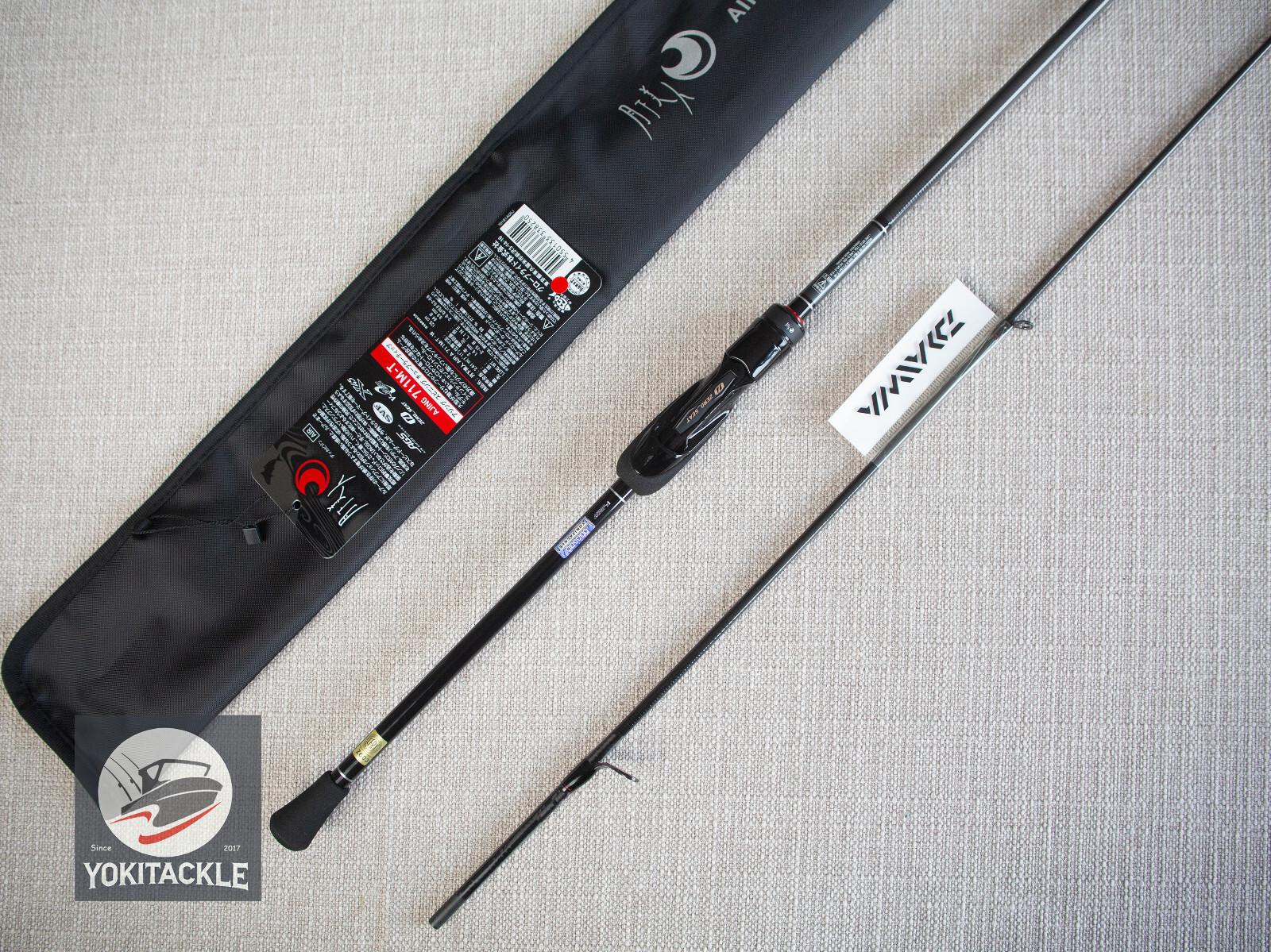 Daiwa GEKKABIJIN AIR AJING 711M-T – W Spinning Rod Shipping From JAPAN