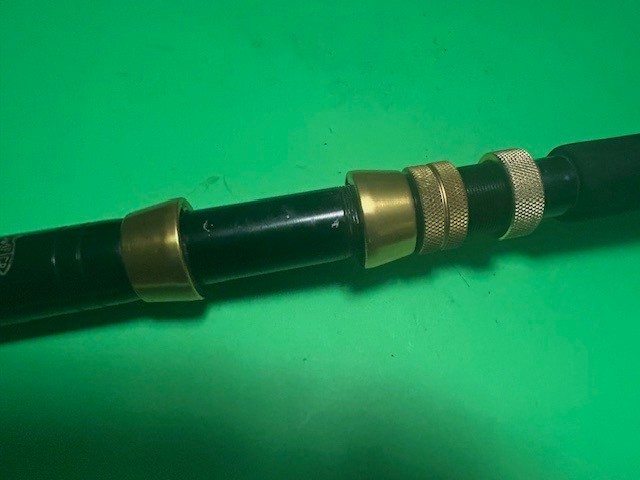 CUSTOM CALSTAR 7 FOOT 5 INCH 80 POUND CLASS TROLLING FISHING ROD AFTCO BIG FOOT
