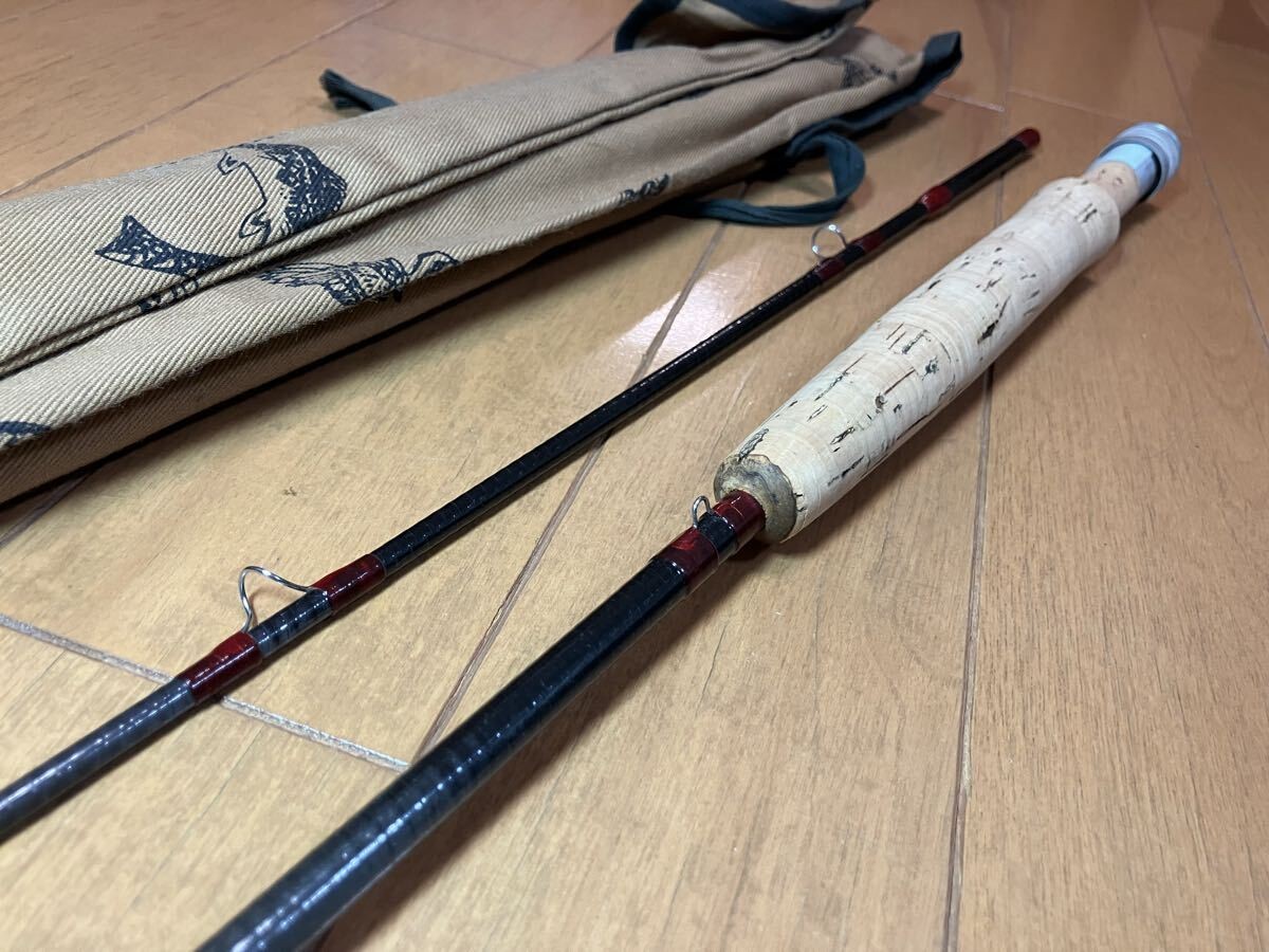 Old Orvis Graphite Western 9′ #5 Fly Rod Fishing 8967