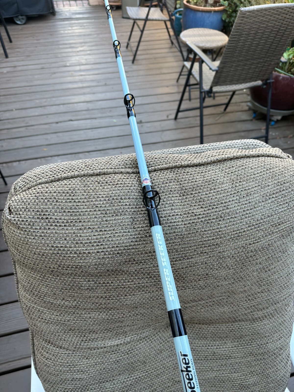 Seeker / ReelQuick (RQ) Rod w 23mm reel seat built on SSR 7040 7′ C.30-50 Lb.