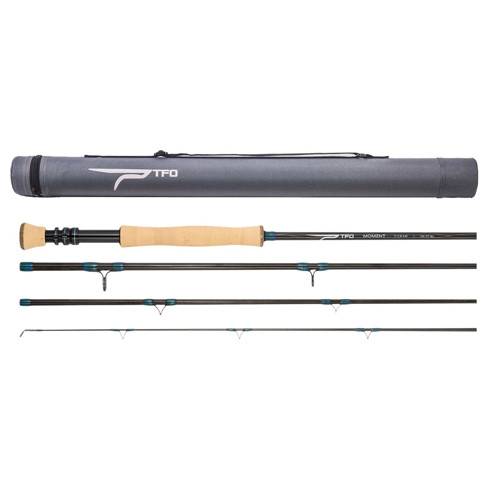 TFO Moment 11wt 9ft 4pc Fly Rod With Case (TF-11-90-4-MT)