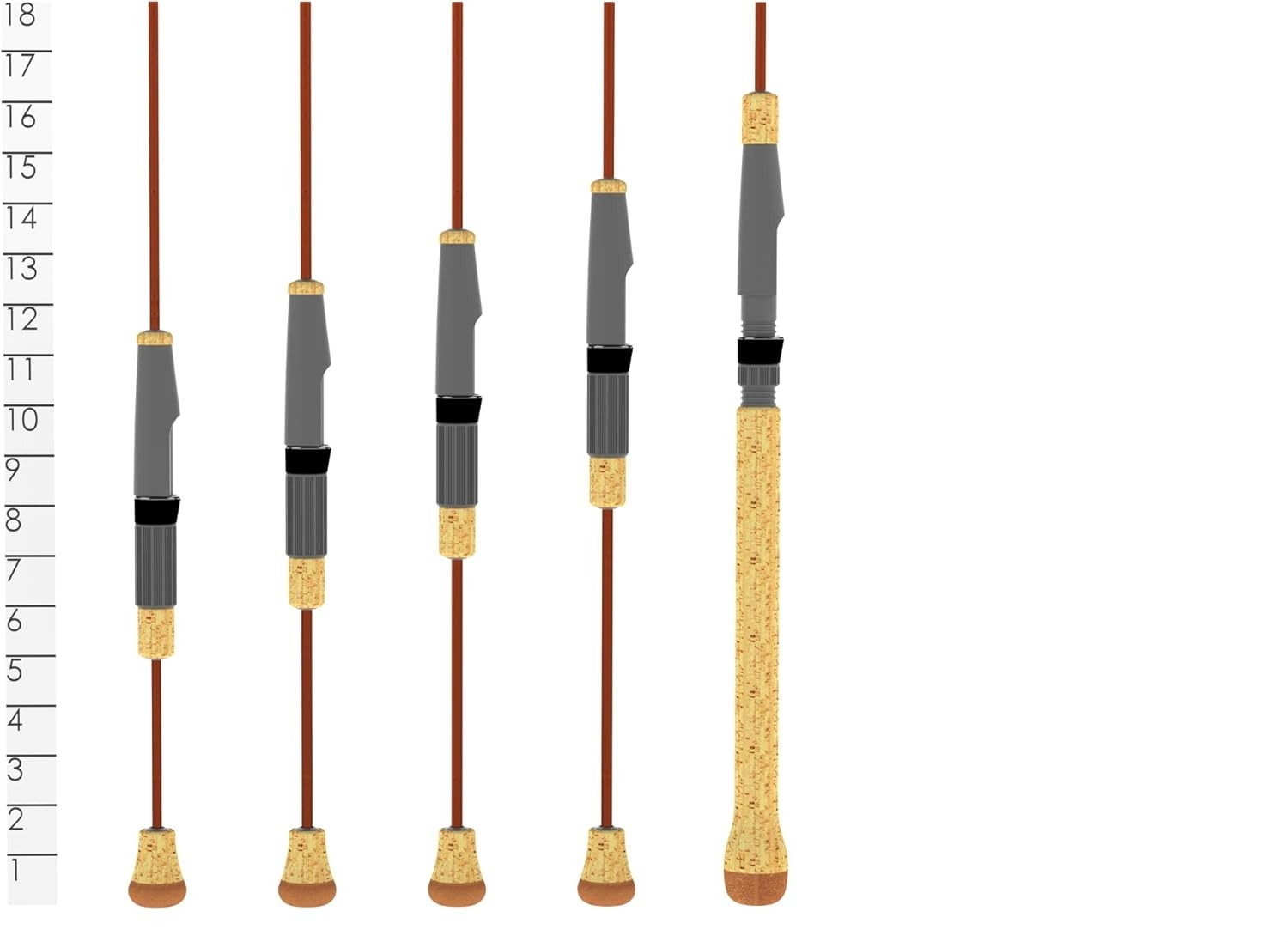 Panfish Series Spinning Rod, PNS, Durably Sensitive, Expertly Crafted Spinnin…