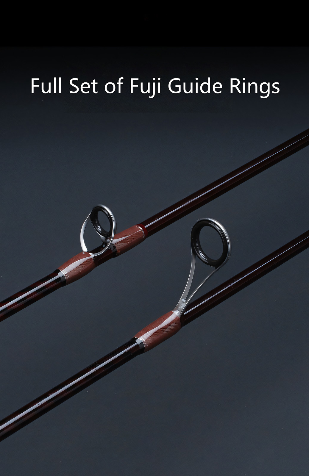 Lure Fishing Rod Carbon Fiber Spinning Casting Rod 5.1ft 5.5ft 6ft Ultra-Light
