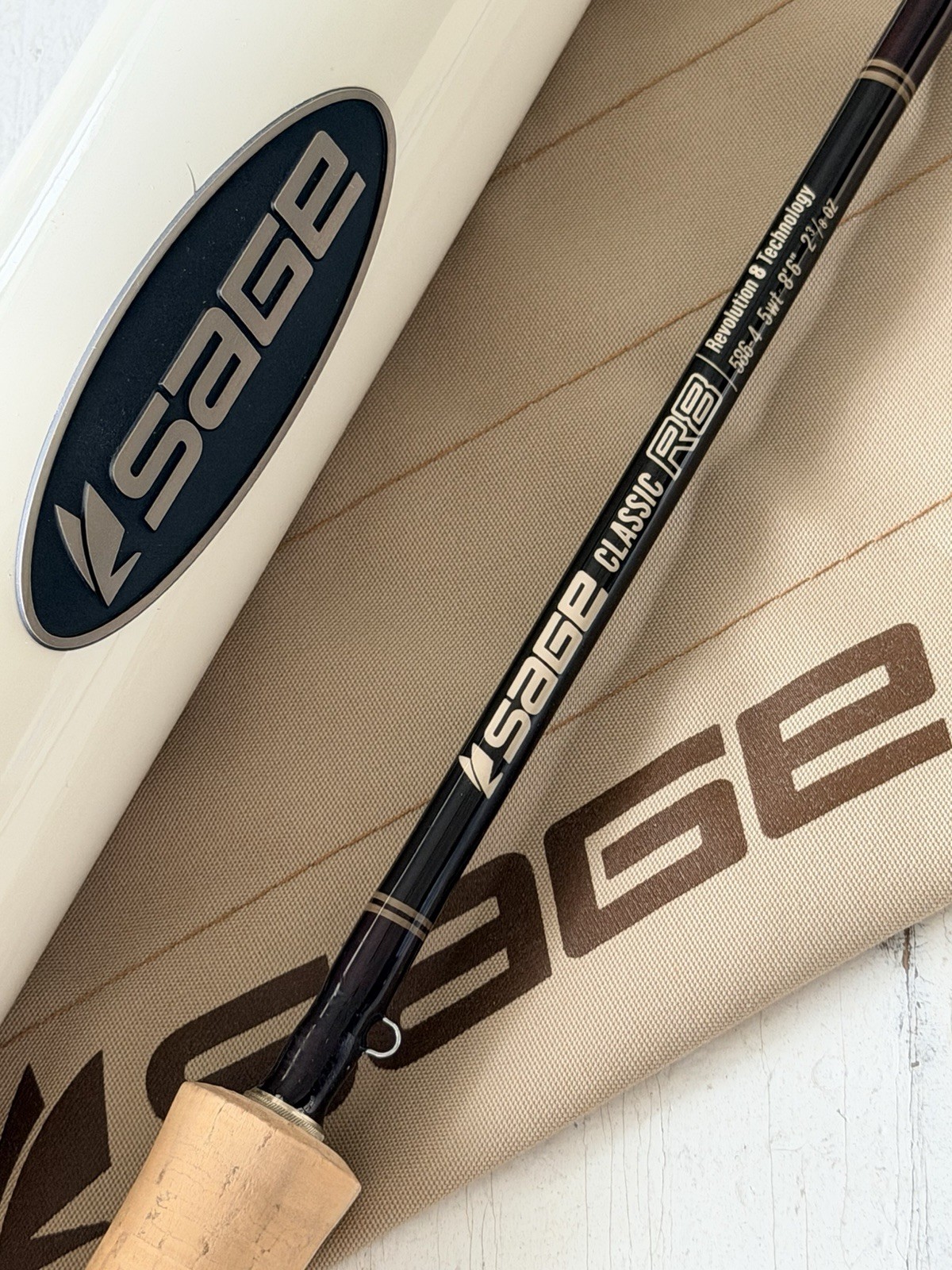 **BEAUTIFUL** 🔥 SAGE CLASSIC R8 5wt. 8’6”in FlyRod!!🔥~LEGENDARY~🔥