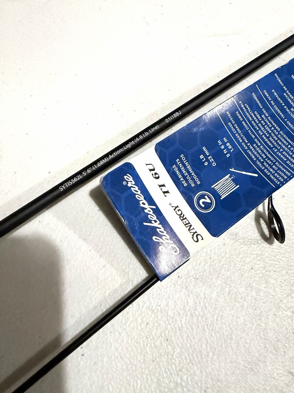 NEW Shakespeare Synergy TI Spin Casting Fishing Rod