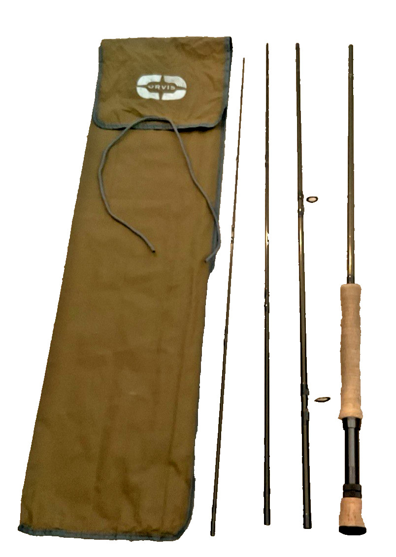 New Orvis Recon Saltwater Fly Fishing Rod 9 Feet 8 WT 4 Pieces with Bag & Case