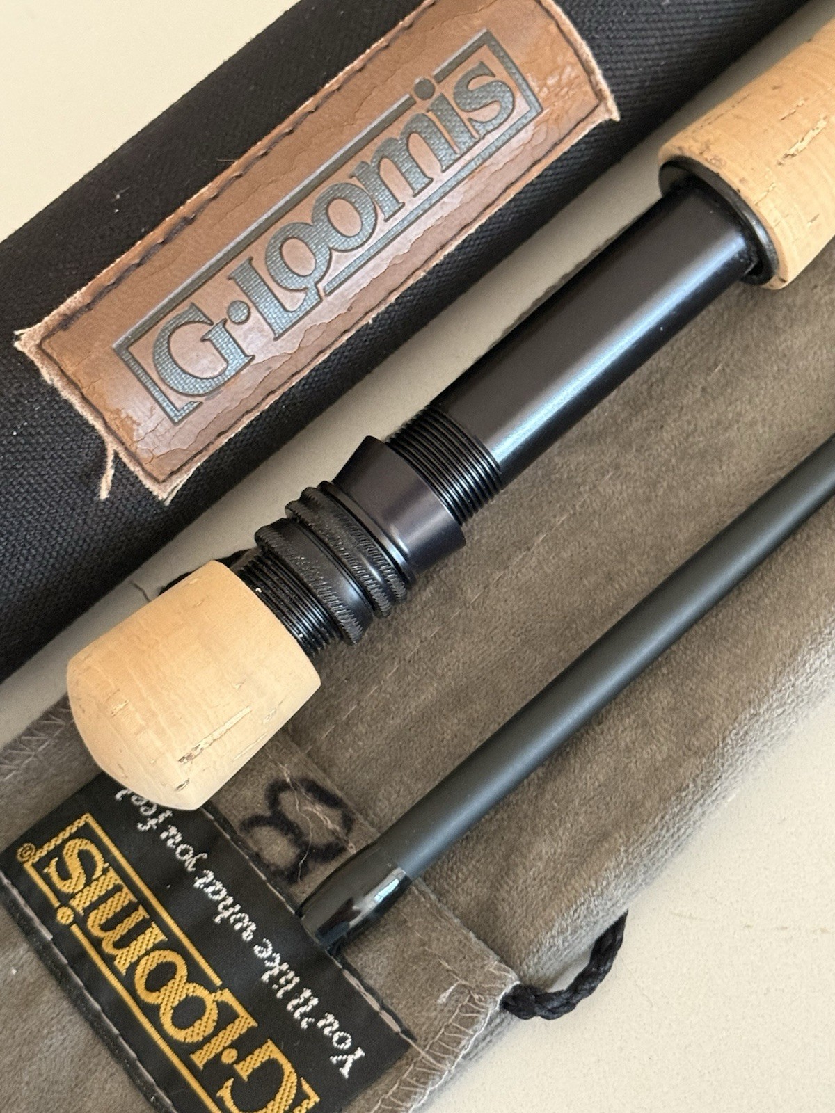 **BEAUTIFUL** 🔥G LOOMIS GL3 8wt 9’ft~2pc fly rod!!! 🔥