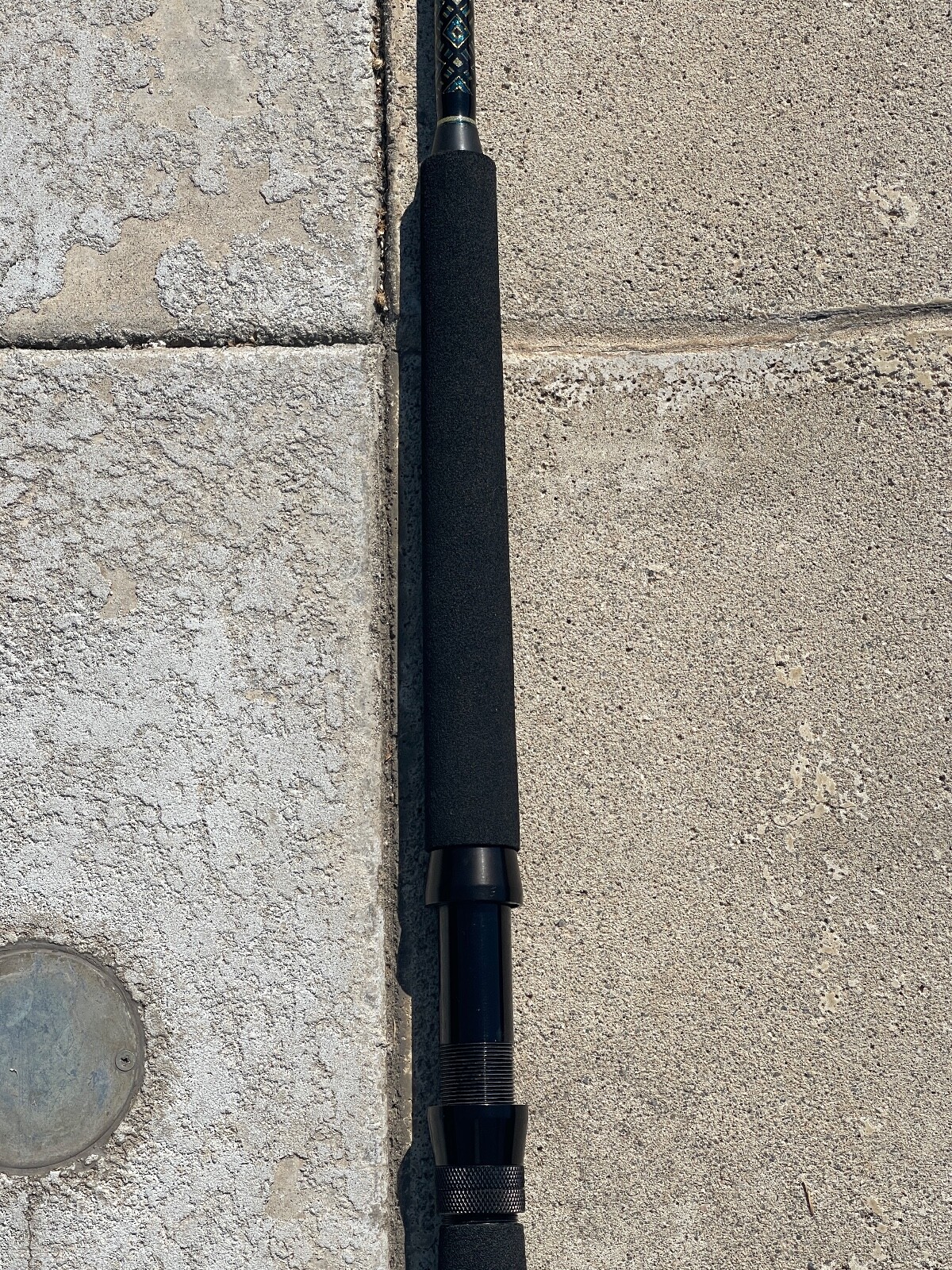Quantum Gold Blue Runner Fishing Pole/Rod BGCA5680 5’6″ 30-80lbs
