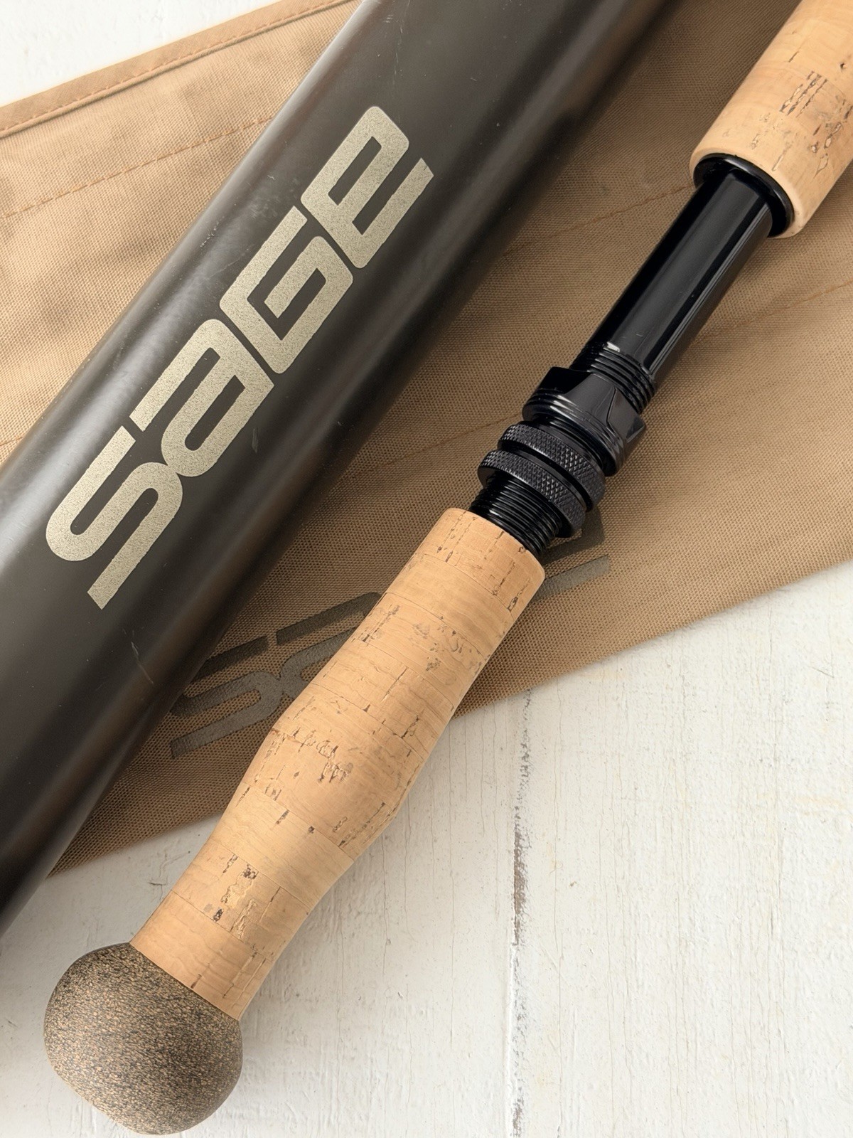 **BEAUTIFUL** 🔥 SAGE Z-Axis SPEY 9wt 14’3”in~4pc FlyRod!! ~LEGENDARY~ 🔥