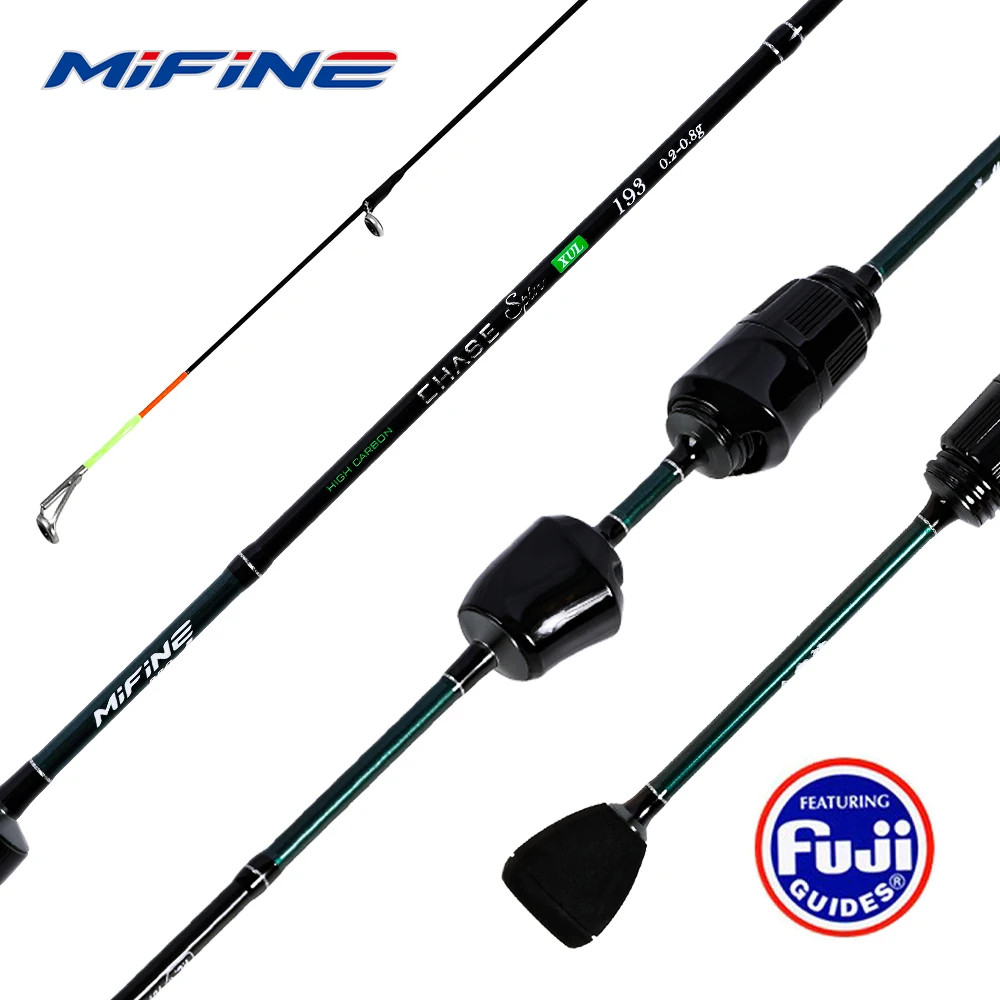 Chase Spin Spinning Rod XUL Ultralight 0.20.8G 30T Carbon Fiber Fuji Rings for T