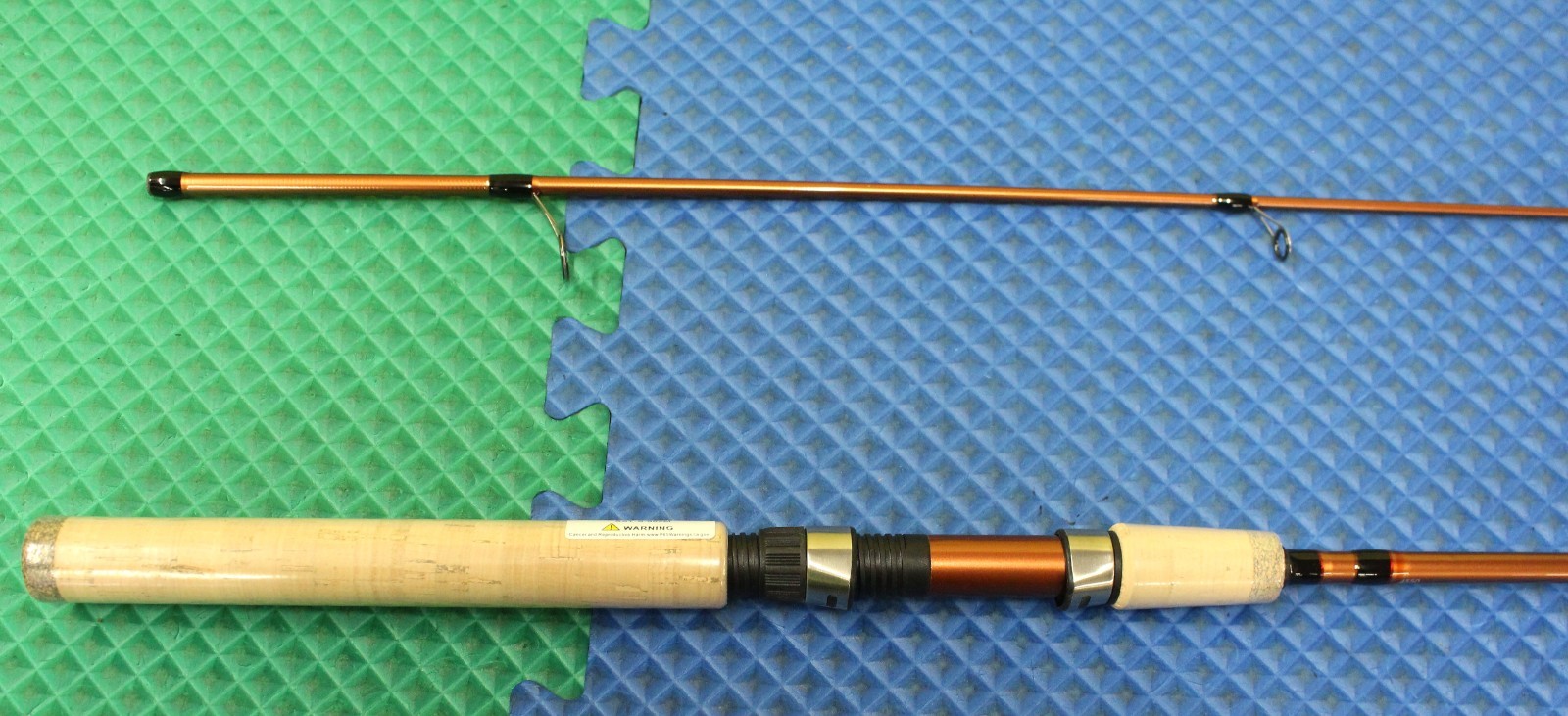 Okuma SST Cork Grip Spinning Rod 6′ 6″ 2 Piece Medium SST-S-662M