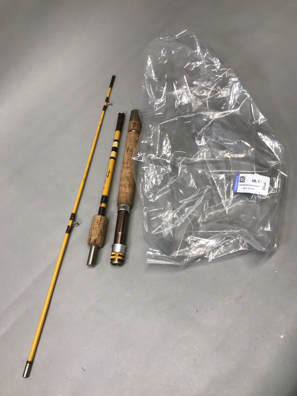 Vintage Wright & McGill Eagle Claw Trailmaster M4TMU 7 1/2ft PARTIAL Rod READ!