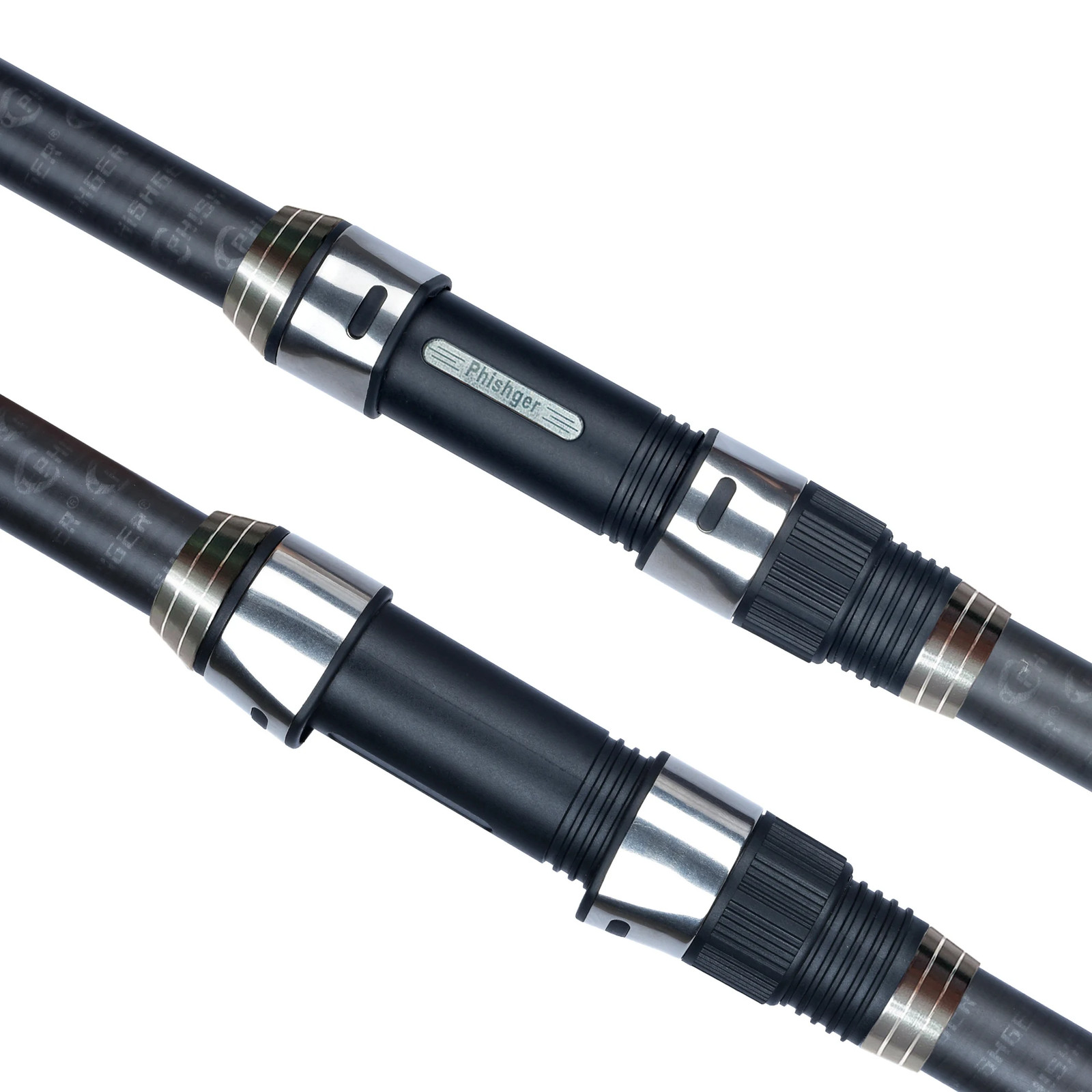 PHISHGER Telescopic Surf Spinning Rod 3.6-5.3m 30T Carbon 80-150g Power Travel