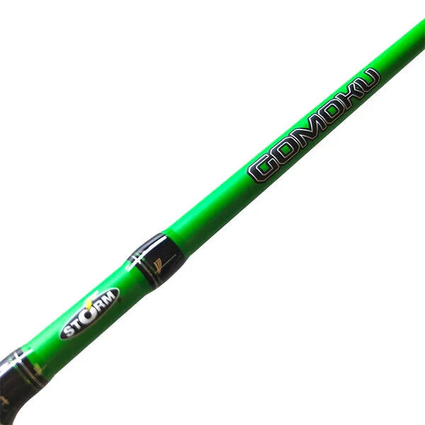 Storm Gomoku NEON Fishing Rod 7′ Med 4-8 kg SPIN 2 Piece rod