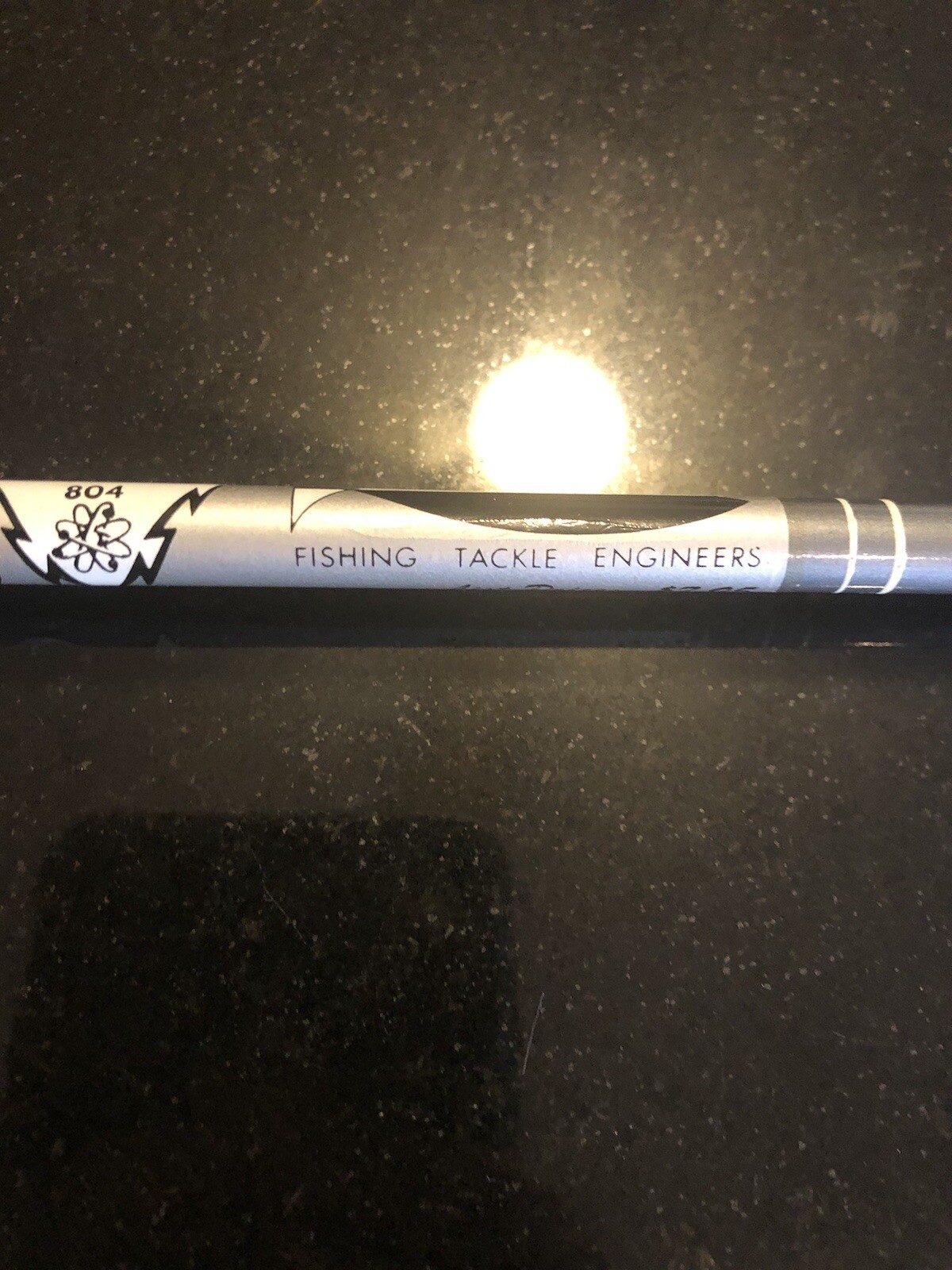 Fishing vintage Roddy Matic Model 804 6’6″ 2-piece glass fly rod Very Nice Con.