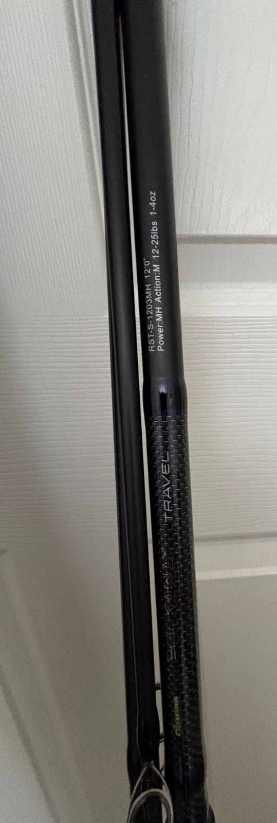 OKUMA ROCKAWAY TRAVEL SURF ROD 12′