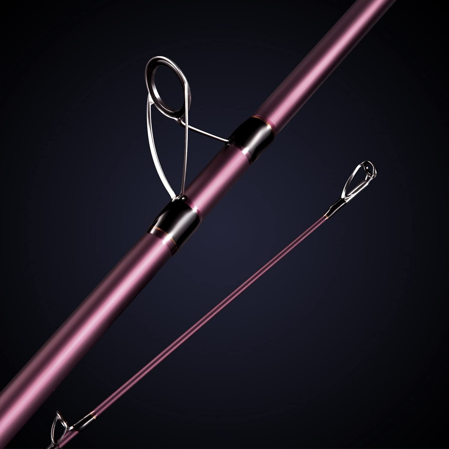 Berrypro Surf Fishing Rod Carbon Fiber Travel Fishing 9-Spinning 2-Piece