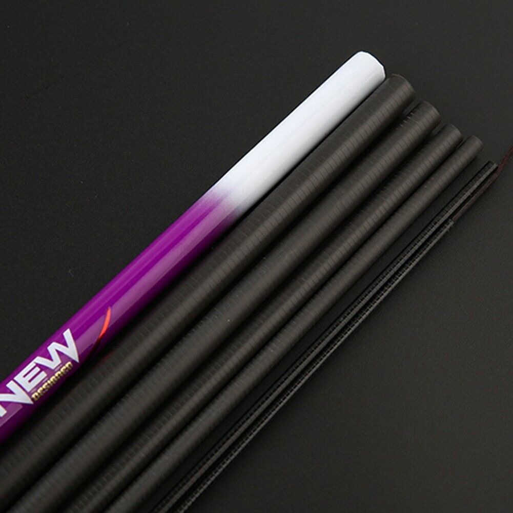 Hobbuy Telescopic Carbon Fiber Stream Rod Durable and Portable Fishing Hand Rod
