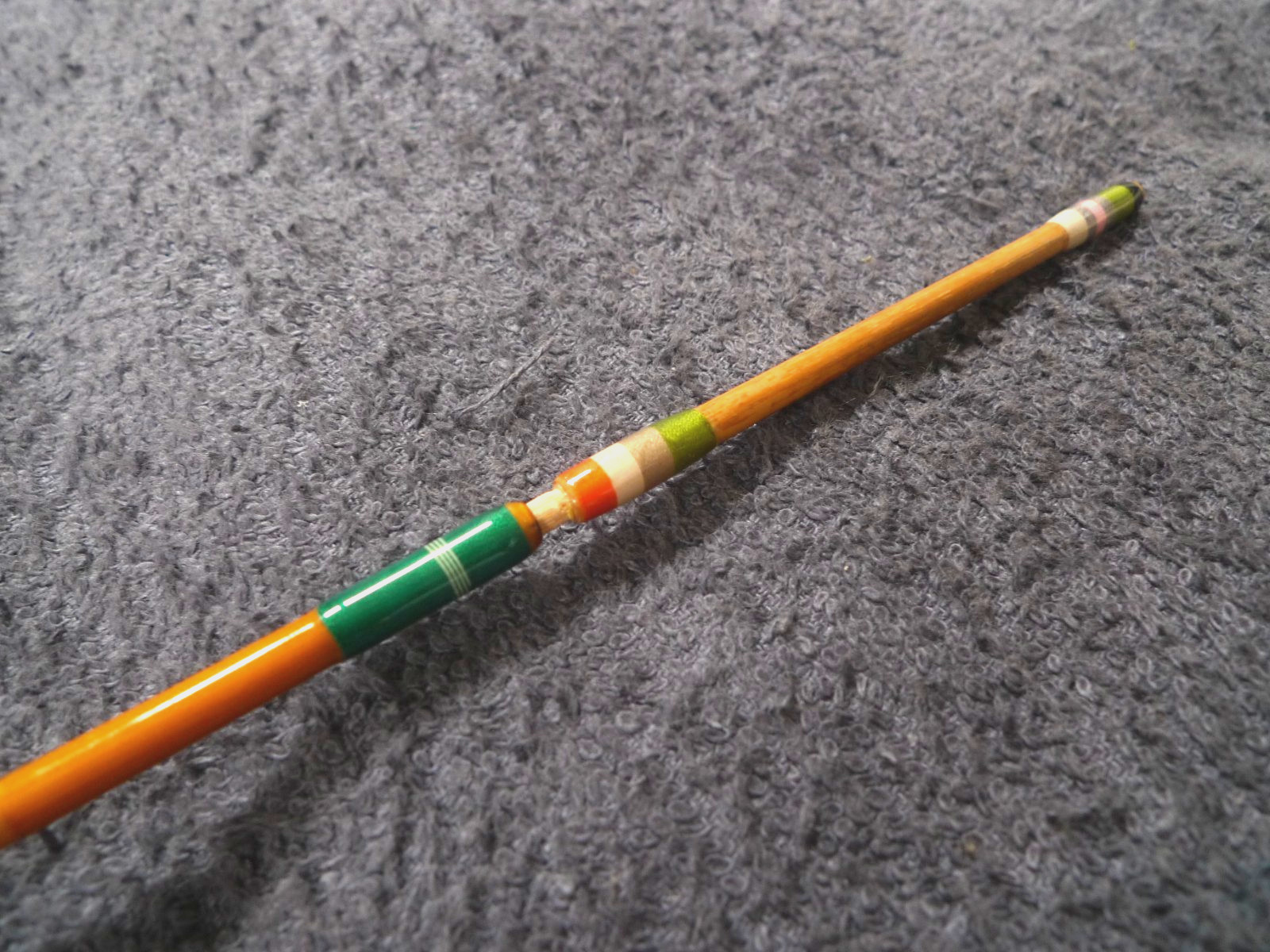 [Japanese Marutake flyrod] 6’7″ #3 3pc-unused ‘yatake bamboo’ flyrod