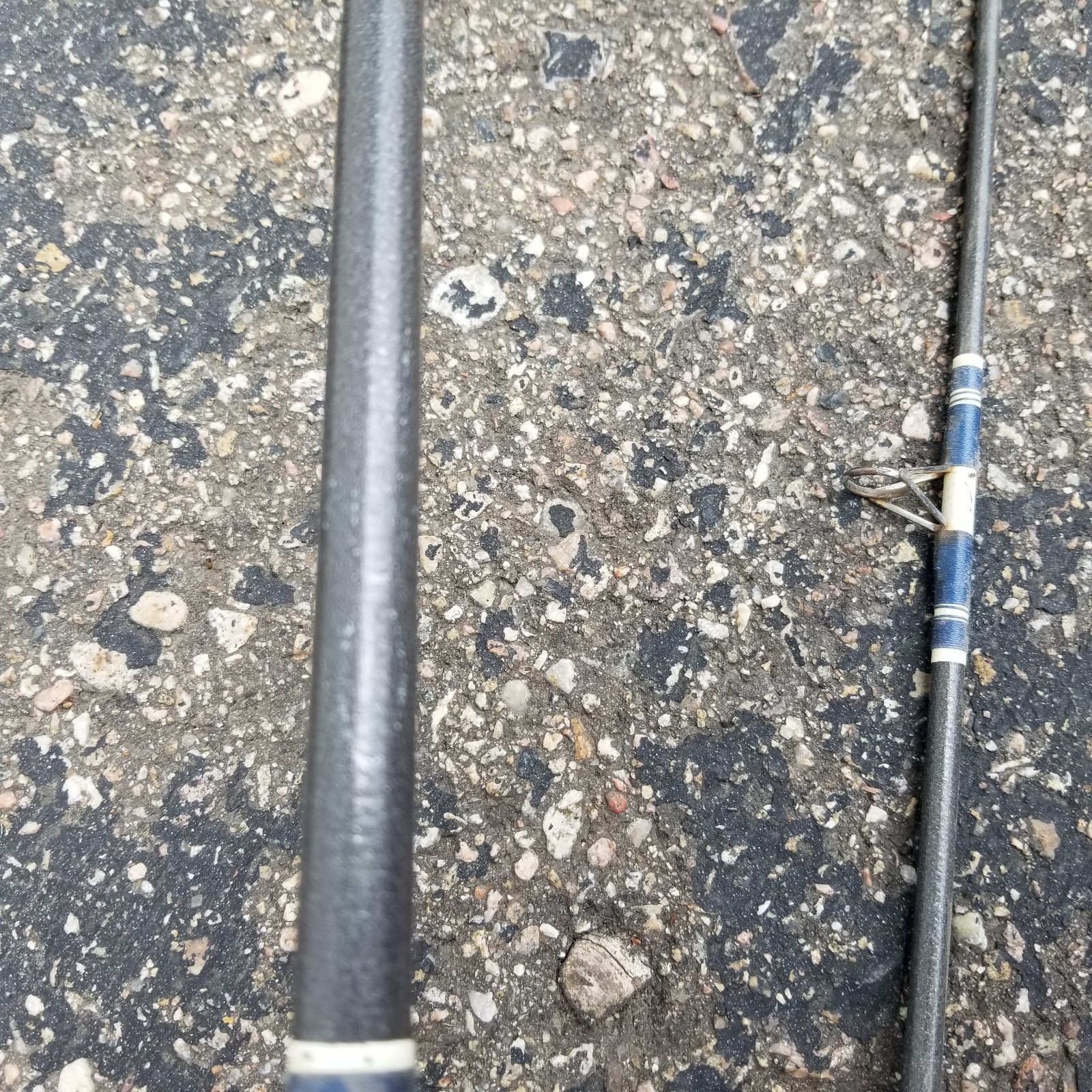 Vtg Custom Spinning Fishing Rod 2-Piece 6′ 6″