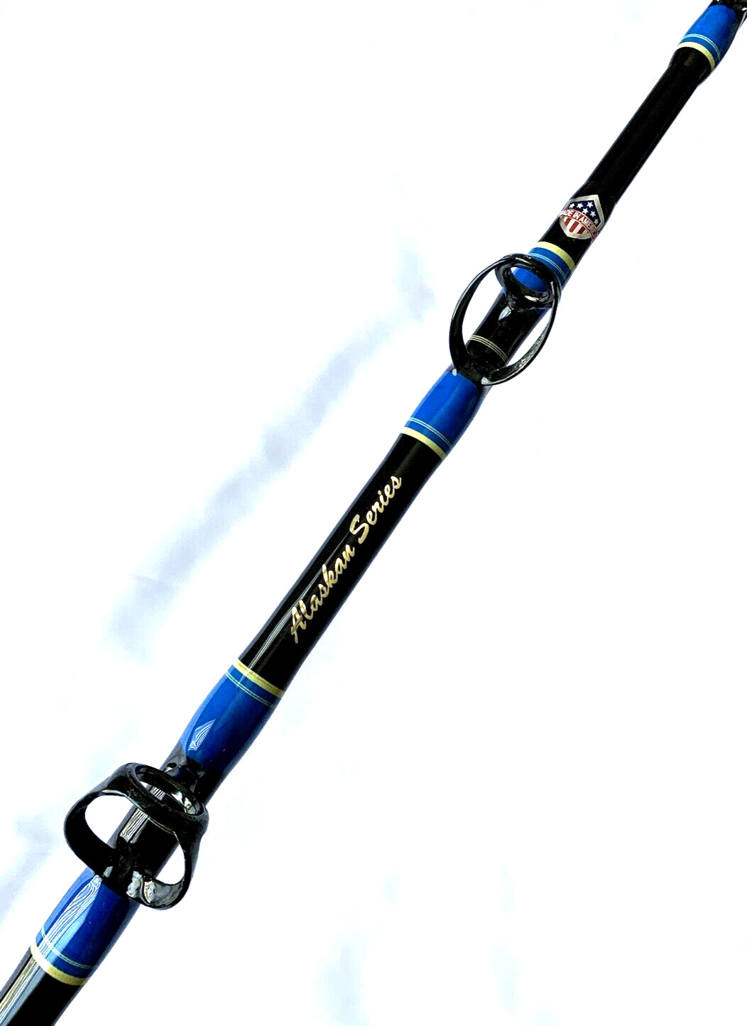 Seeker AK6455XXH-5 1/2’C Alaskan Series 50(80)130Lb Halibut 5.5F Fishing Rod USA