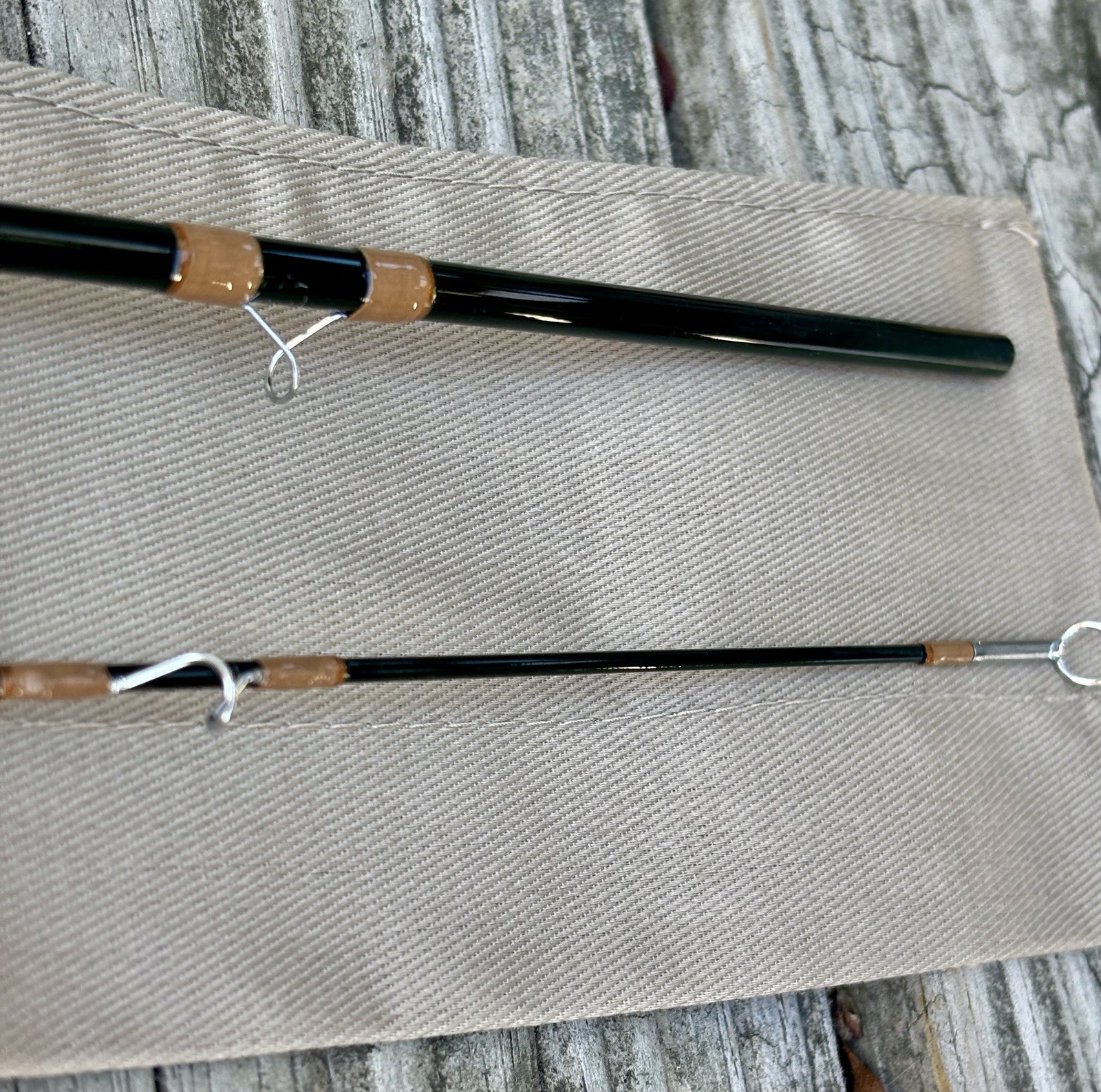 Custom Built Rainshadow 8ft 4 Wt Fly Rod. Agate Stripping Guide Custom Cork Grip