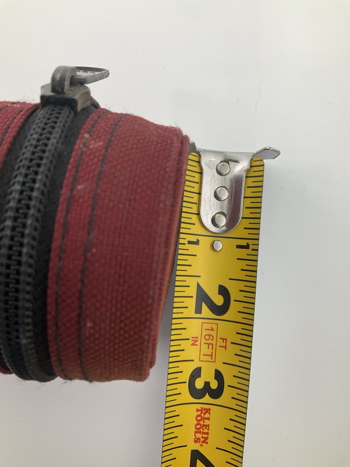 Vintage White River Fly Rod Carrying Case Tube Rod Holder Red 48″ Zipper