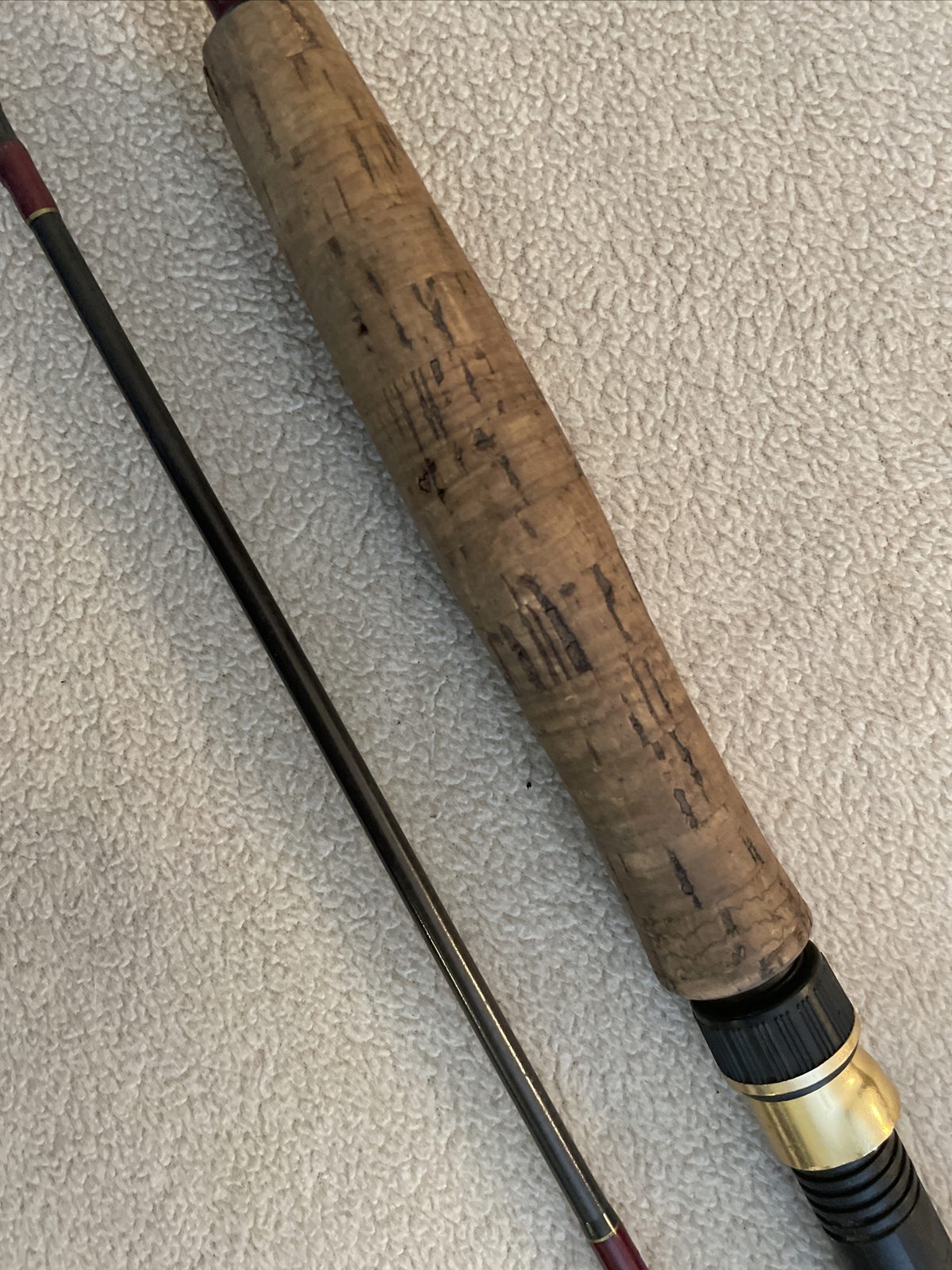 CORTLAND FairPlay Hi-tech GRAPHITE FLY FISHING ROD 8 foot 5-6 Line Wt. 2 Piece