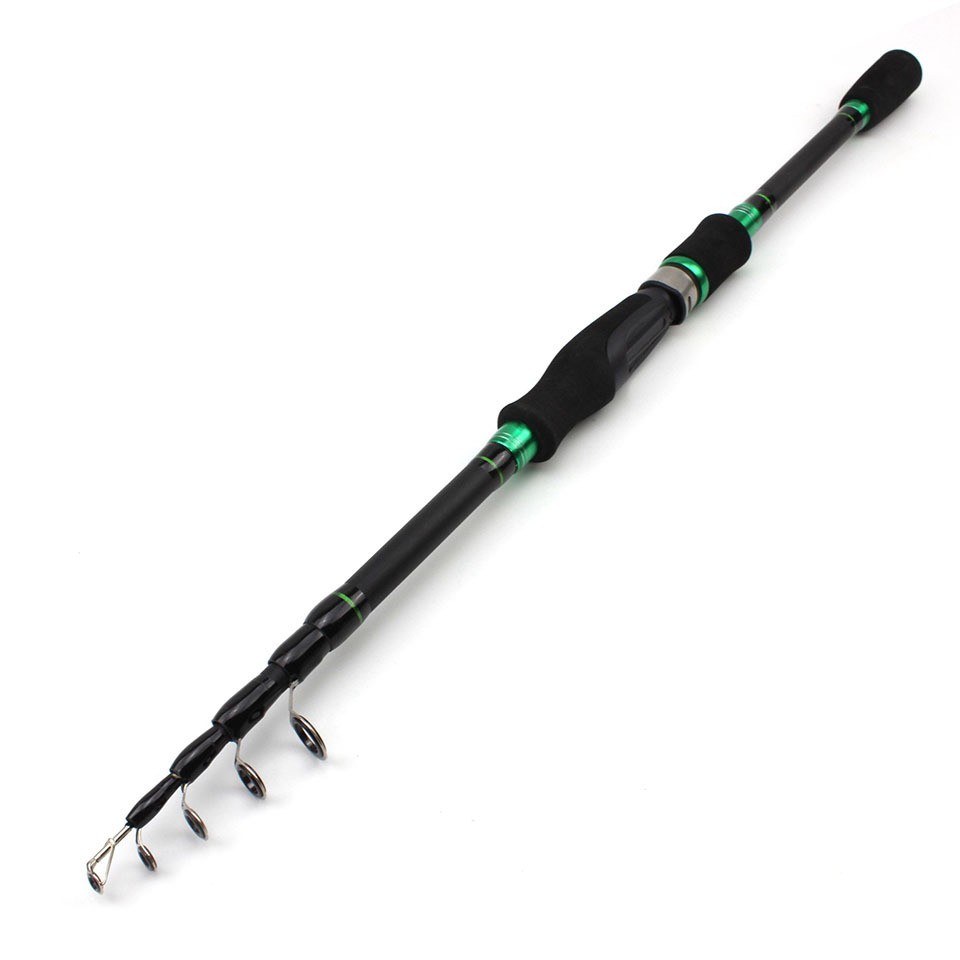 Telescopic Fishing Rod Carp Carbon Fiber Rod 1.8/2.1/2.4/2.7M Fishing Pole Trave