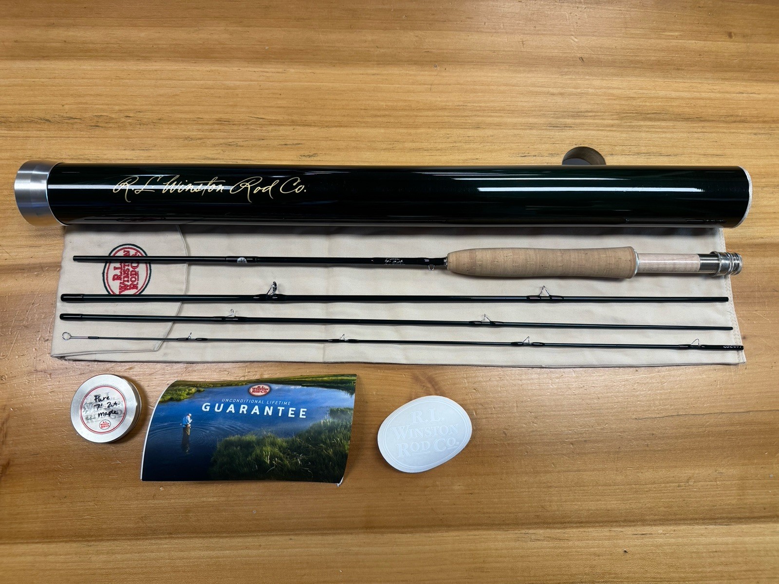 R. L. Winston Rod Co. Pure Fly Fishing Rod 7’ 2 weight 4 piece