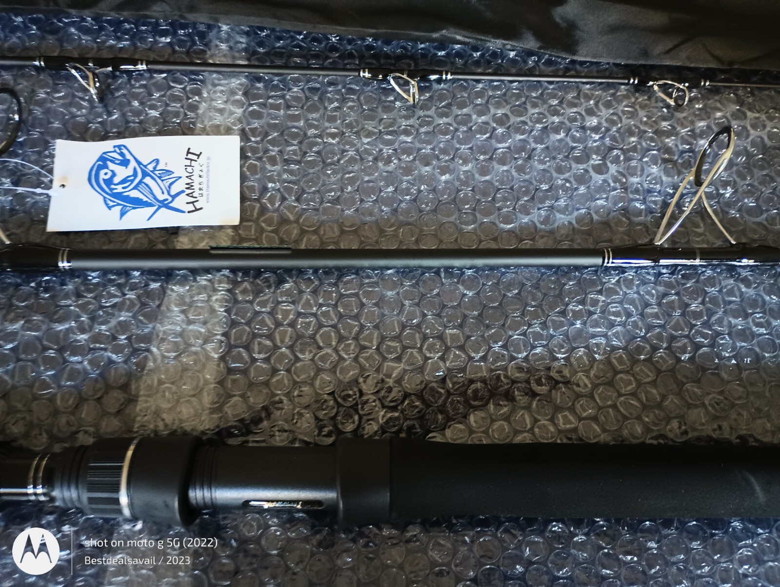 HAMACHI 7’6 XOS GT’n’Doggie Ultra Cast 20 – 40lb Japan spinning fishing rod