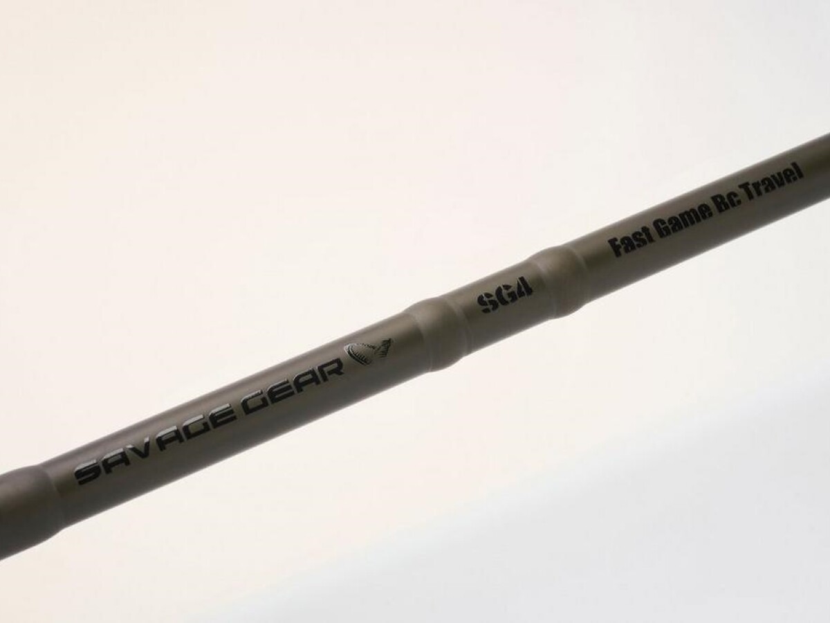 NEW 2024 Savage Gear SG4 Fast Game BC Baitcast Tavel Rod 2.21m 4-section Pike