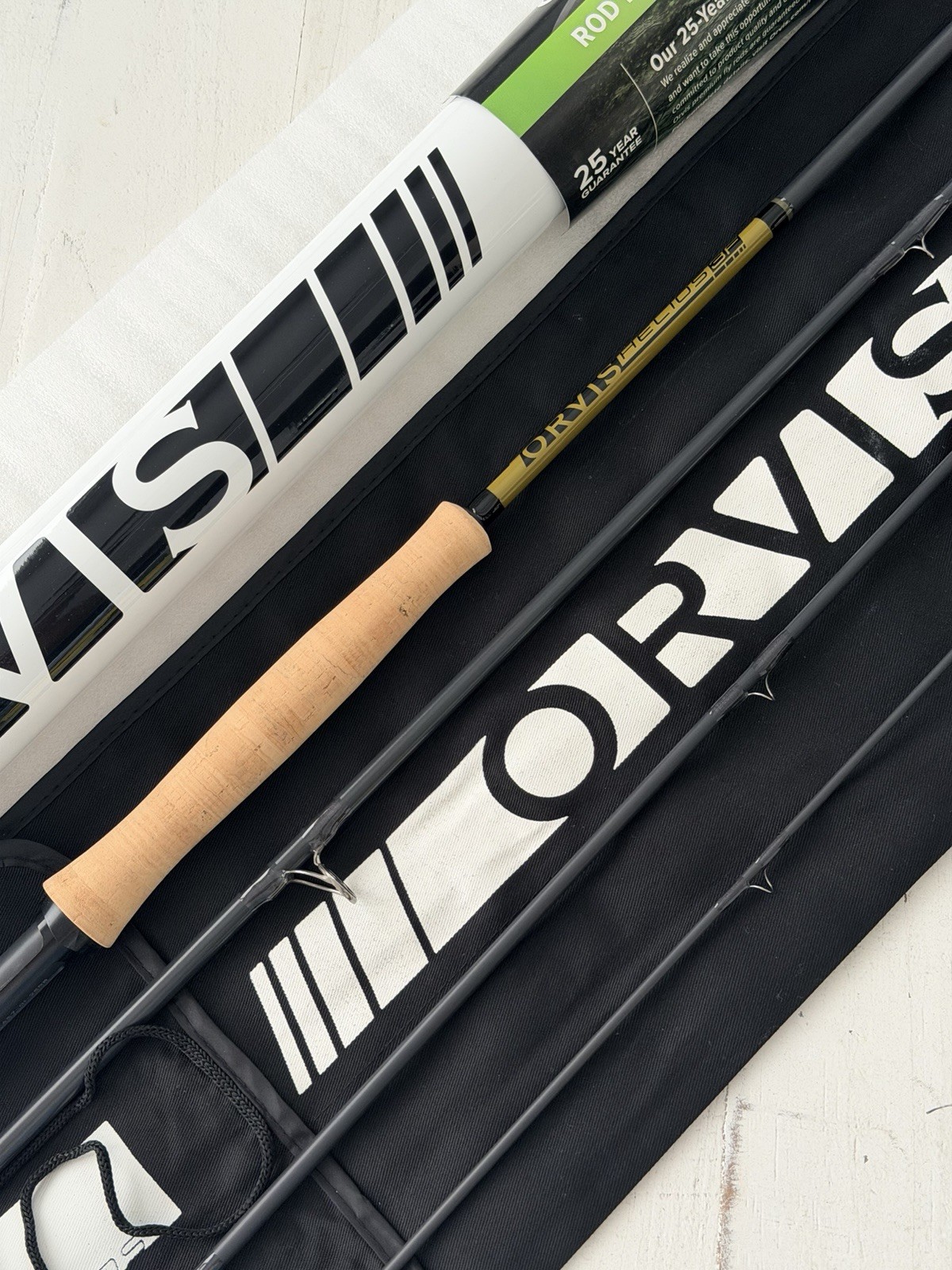 **BEAUTIFUL** 🔥 ORVIS HELIOS-3f 6wt 9’ft LIMITED EDITION OLIVE Rod🔥~NEW~
