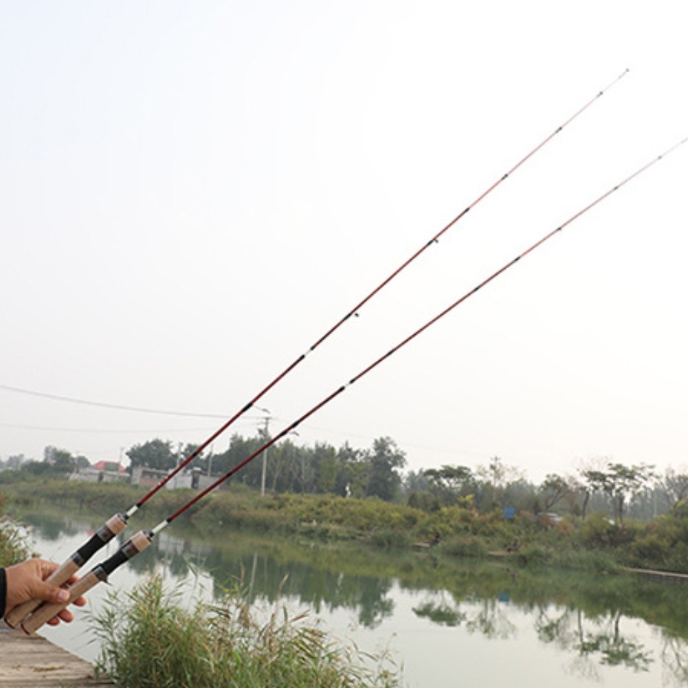 Flexible 1 4m Four Section Fishing Lure Rod for Various Freshwater Fish