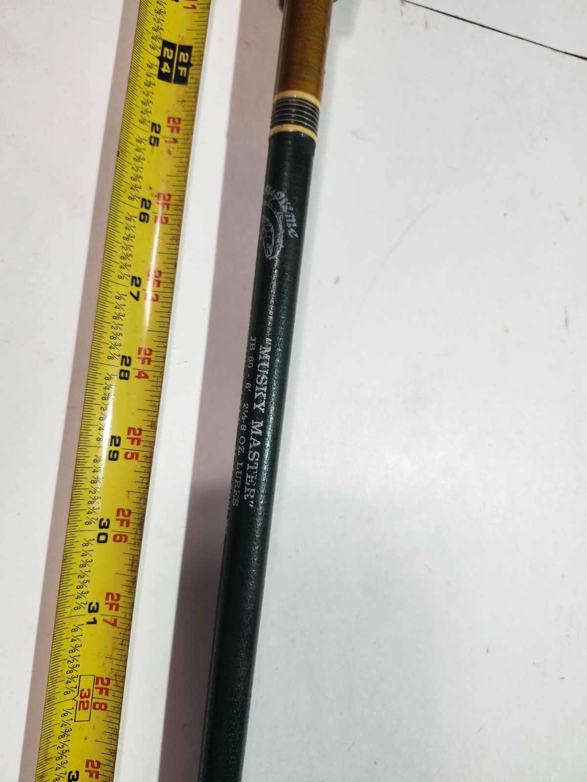 Supreme Rod Co Madison Wi Musky Master Fishing Rod 6′ Vintage