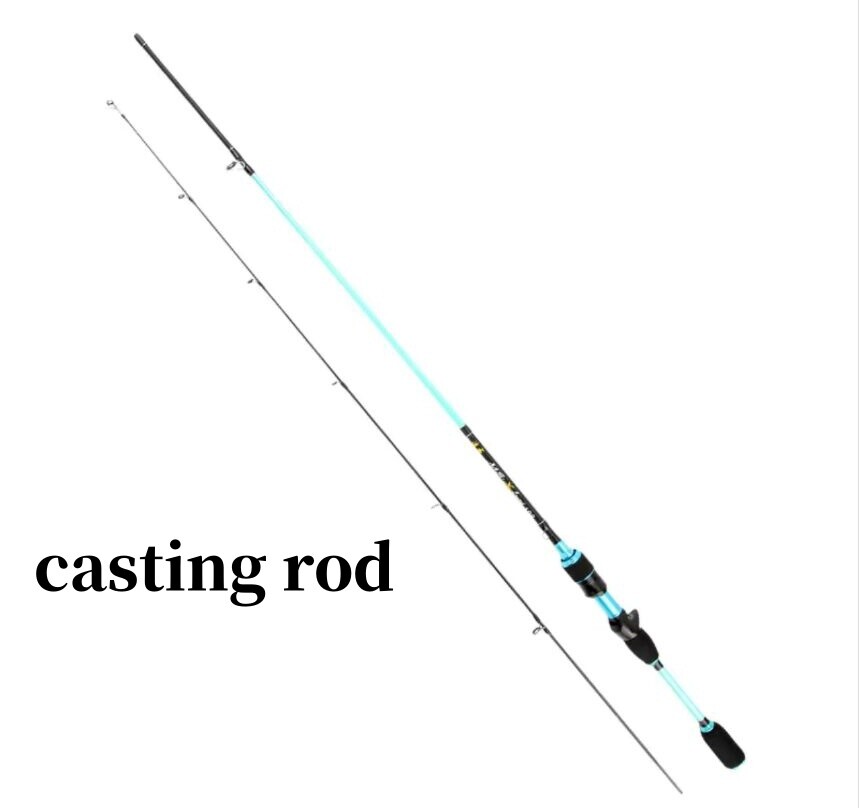 1.68M/1.8M Carbon Fiber Fishing Rod Spinning Casting Rods Lure Pole Lure WT 2-8g